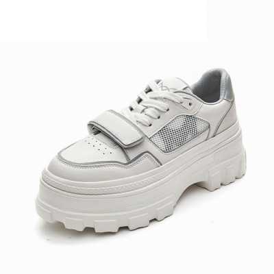 Women Sneakers Flat Platform Shoes Fashion Thick bottom Breathable Casual Round toe Sneakers Ladies