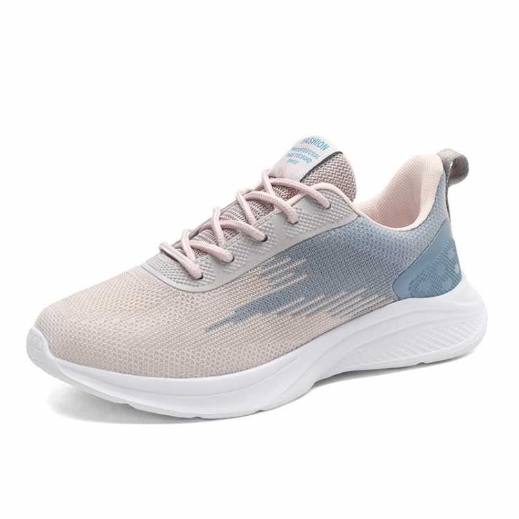 New 2021 Women's Casual Shoes Mesh Breathable Sports Shoes Lightweight Running Fashion Lady Flat Sneakers Lace up High Quality