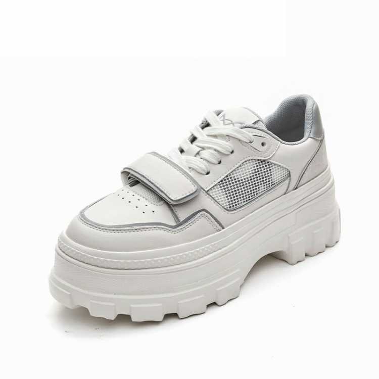 Women Sneakers Flat Platform Shoes Fashion Thick bottom Breathable Casual Round toe Sneakers Ladies